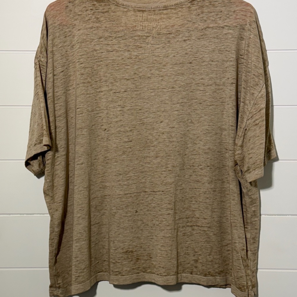 Lynyrd Skynyrd Tan Graphic Crop Top - Picture 3 of 3